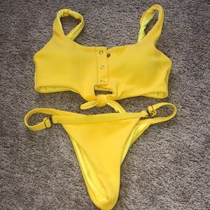 Yellow Bikini